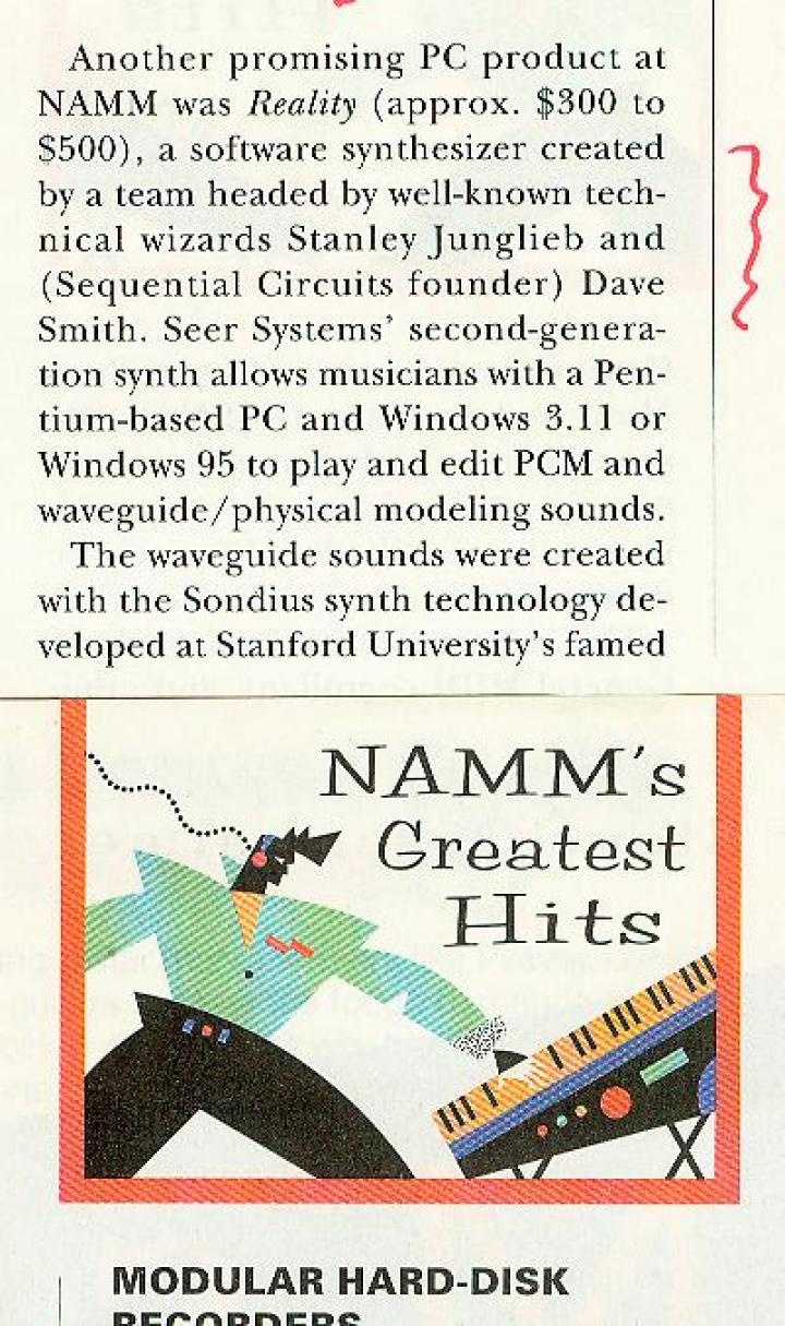 19970202 NAMMS GREATEST HITS